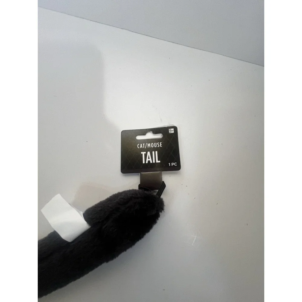 Cat mouse Tail Animal Kitty Halloween Costume Accessory One Size Fits Most